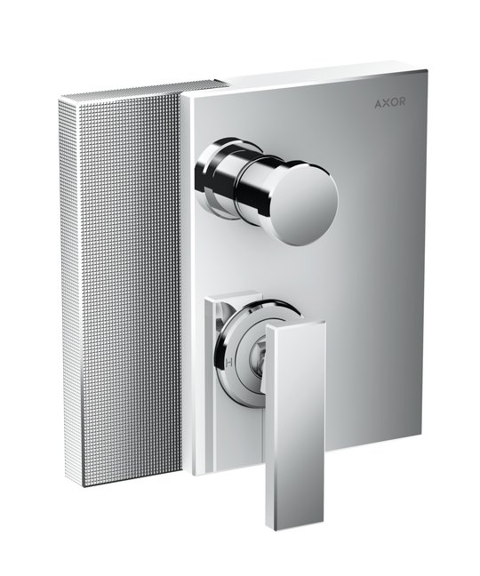 Смеситель скрытого монтажа Axor Edge diamond cut, Chrome (46451000) Для ванны, Для душа Хром
