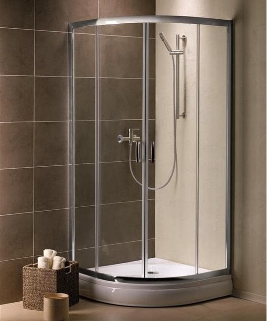 Душевая кабина Radaway Premium Plus A 100x100 (30423-01-06N) Радиусные симметричные Фактурное