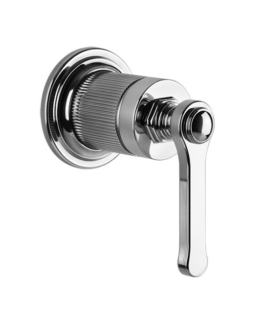 Смеситель скрытого монтажа Gessi Venti20 (65109-031) Для ванны, Для душа Хром