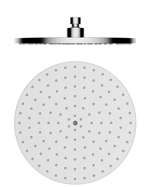 Верхній душ GRB Showerheads AIR SYSTEM (058262) Верхні душі Хром