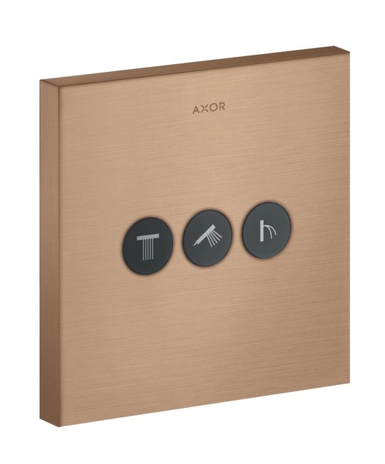 Переключатель потоков для душа Axor MyEdition, Brushed Red Gold (36717310) Axor Коллекция MyEdition 