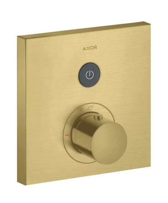 Термостатический смеситель Axor MyEdition, Brushed Brass (36714950) Для ванны, Для душа Латунь