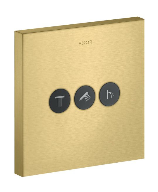 Переключатель потоков для душа Axor MyEdition, Brushed Brass (36717950) Axor Коллекция MyEdition 