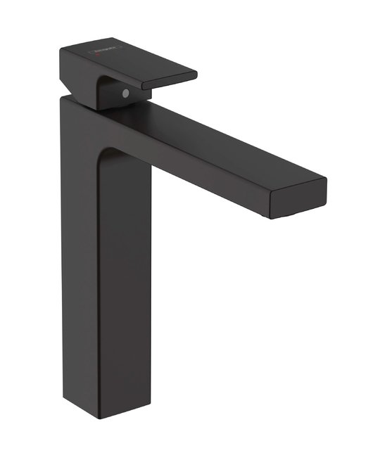 Смеситель для раковины Hansgrohe Vernis Shape 190, черный матовый (71562670) Для раковины Черный матовый
