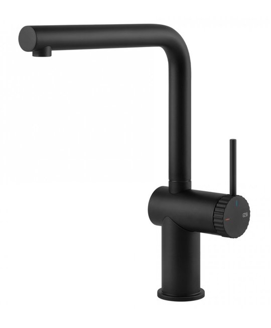 Смеситель для кухни Gessi Kitchen Inedito, матовый черный (60451-299) Для кухни Черный, Черный матовый