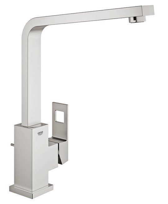 Смеситель для кухни Grohe Eurocube (31255DC0) Для кухни Нерж. сталь