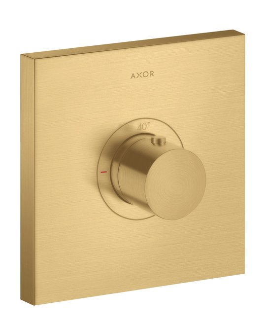 Термостатичний змішувач Axor MyEdition, Brushed Gold Optic (36718250) Для ванни, Для душа Золото