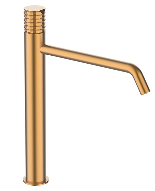 Змішувач для раковини GRB Aura, довжина виливу 230 мм, мідь PVD (75511755) Для раковини Мідь