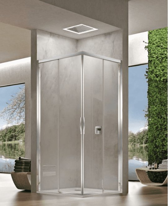 Душевая кабина Duka NATURA 4000 100Lх100R (AR-E2 L BM 1000 + AR-E2 R BM 1000) Квадратные Прозрачное