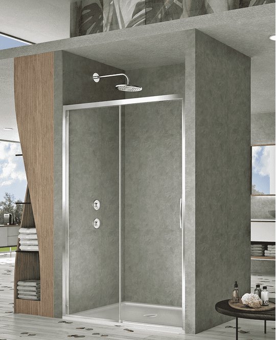 Душові двері Duka NATURA 4000 120 см (AR-ST2N L 1200) двери Розсувні 