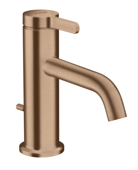 Смеситель для раковины Axor One 70 мм, Brushed Red Gold (48000310) Для раковины Красное золото