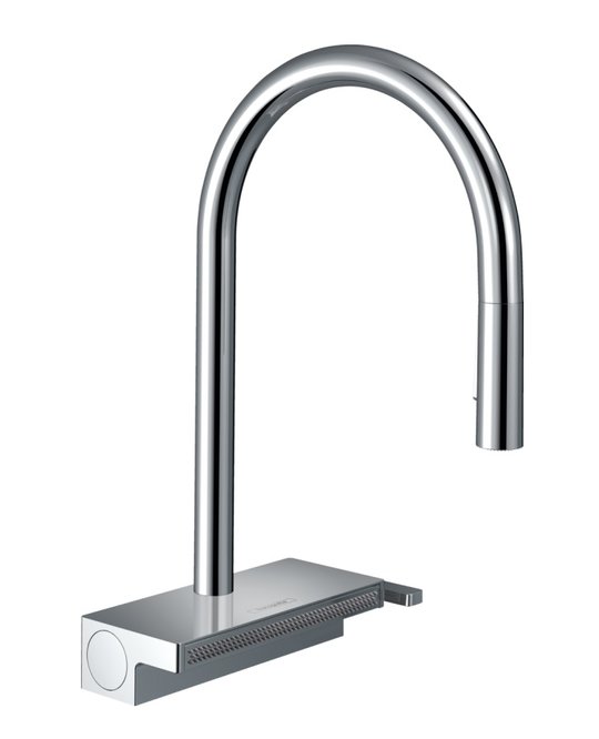 Змішувач для кухні Hansgrohe Aquno Select M81 (73831000) Для кухні Хром