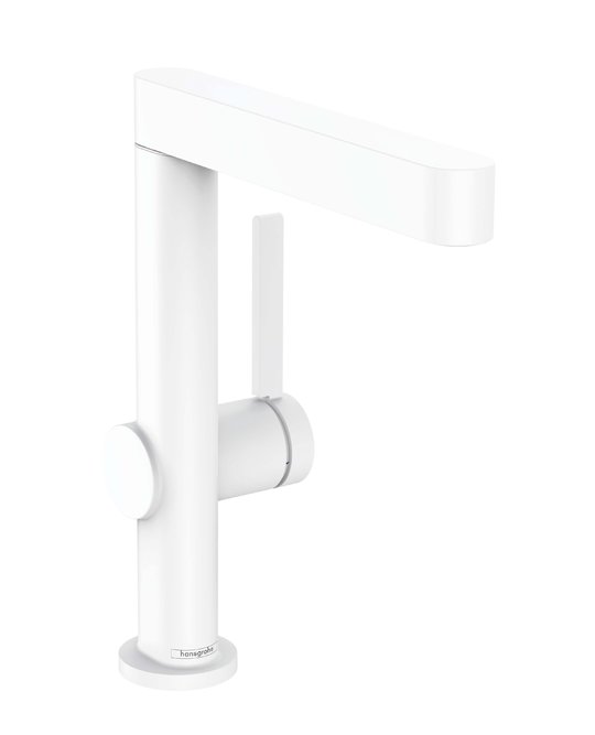 Смеситель для раковины Hansgrohe Finoris 230, белый матовый (76060700) Для раковины Белый матовый