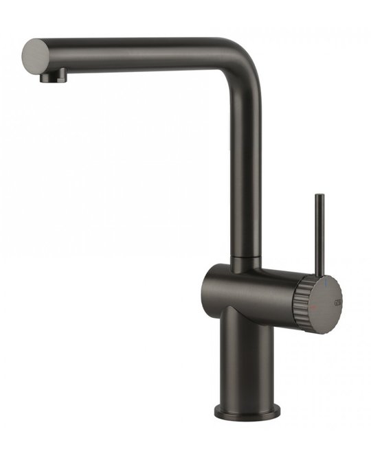 Змішувач для кухні Gessi Kitchen Inedito, полірований чорний (60451-126) Для кухні Чорний, Чорний глянсовий 