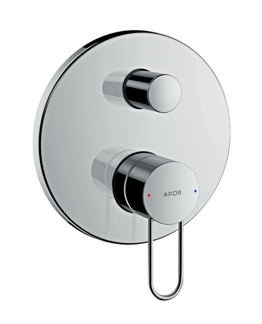 Змішувач прихованого монтажу Axor Uno (38426000) Для ванни, Для душа Хром