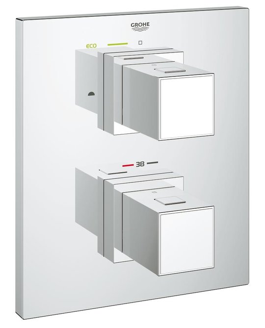 Термостатический смеситель Grohe Grohtherm Cube (19958000) Для ванны, Для душа Хром