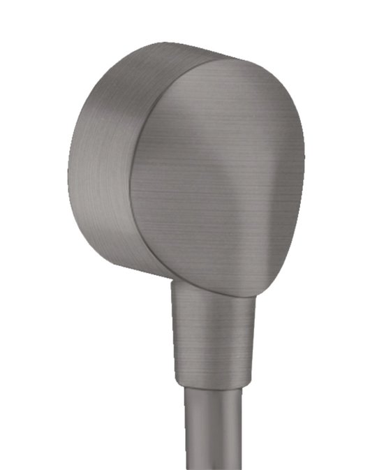 Шлангове під'єднання Hansgrohe Fixfit E Brushed Black Chrome (27454340) Hansgrohe Коллекция Fixfit E 
