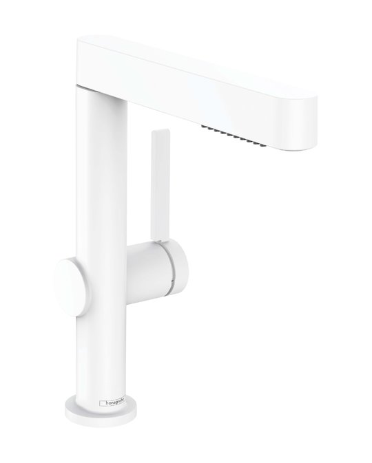 Смеситель для раковины Hansgrohe Finoris 230, белый матовый (76063700) Для раковины Белый матовый