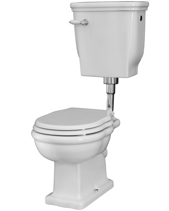 Низкий бачок унитаза Artceram Hermitage, white glossy (HEC005 01; 00) 