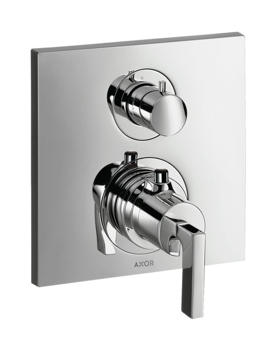 Термостатический смеситель на 2 потребителя Axor Citterio, Chrome (39720000) Для ванны, Для душа Хром