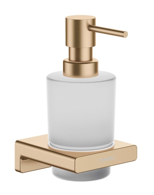 Дозатор жидкого мыла Hansgrohe AddStoris, бронза матовая (41745140) Дозаторы жидкого мыла Hansgrohe