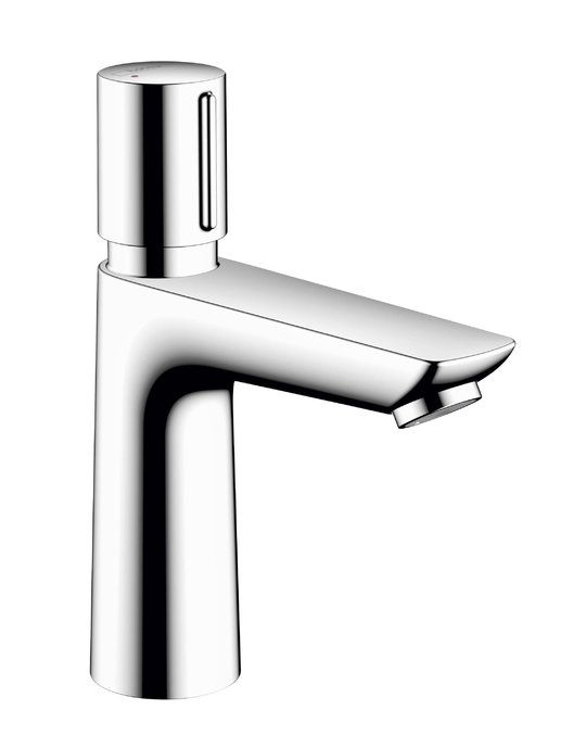 Порційний натискний змішувач Hansgrohe Talis E, хром (71718000) Для раковини Хром