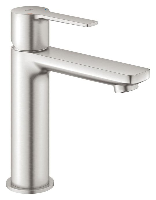 Смеситель для раковины Grohe Lineare S-Size (23106DC1) Для раковины Нерж. сталь