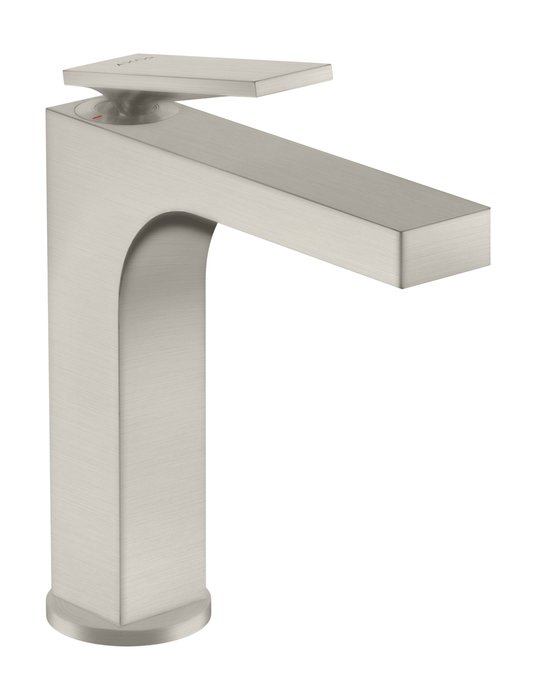 Смеситель для раковины 160 мм Axor Citterio, Stainless Steel Optic (39023800) Для раковины Нерж. сталь