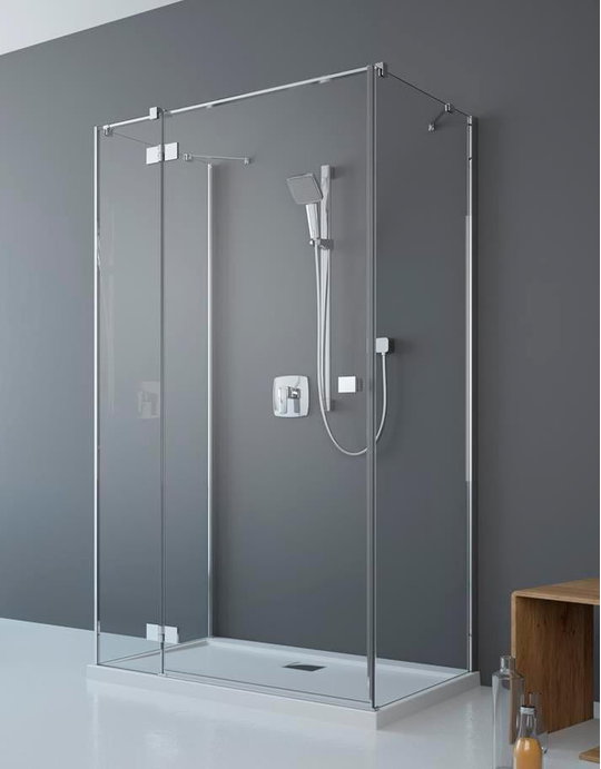 Душевая кабина Radaway Essenza New KDJ+S 90Lx100 (385020-01-01L+384052-01-01+384052-01-01) Прямокутні Прозоре