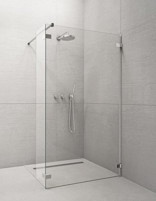 Душевая перегородка Radaway Euphoria Walk-in II 100x30 (383132-01-01+383160-01-01) walk-in Прозрачное