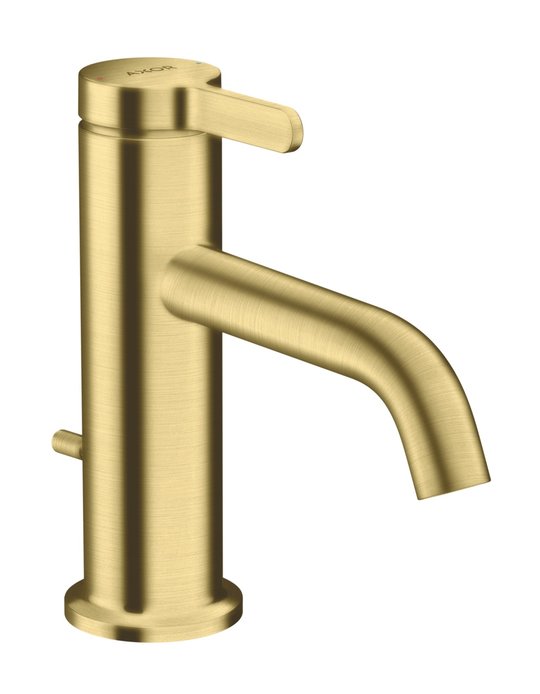 Змішувач для раковини Axor One 70 мм, Brushed Brass (48000950) Для раковини Латунь