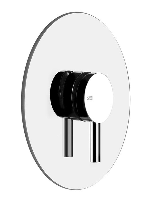 Смеситель Gessi Ovale (44702-031) Для ванны, Для душа Хром