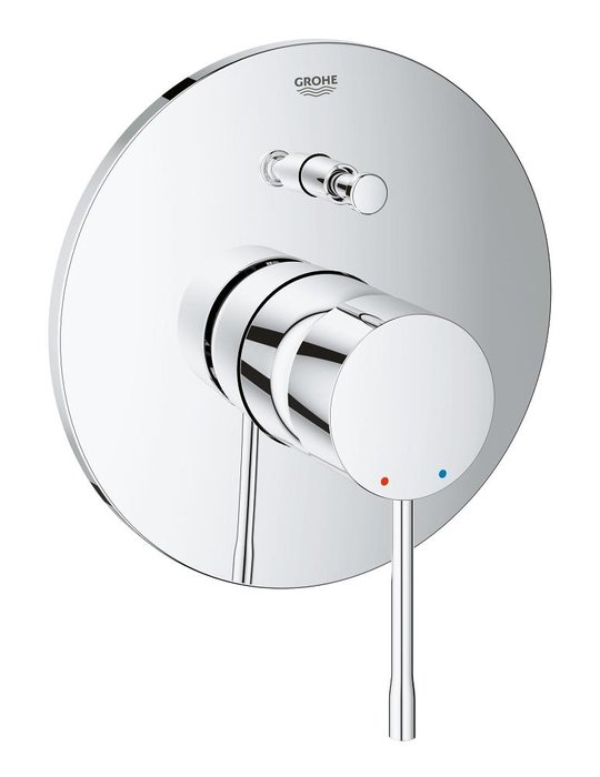 Змішувач для ванни Grohe Essence New (19285001) Для ванни, Для душа Хром