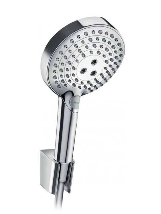 Душовий набір Hansgrohe Raindance Select S 3jet, шланг 1.6 м (27668000) Душові набори Хром