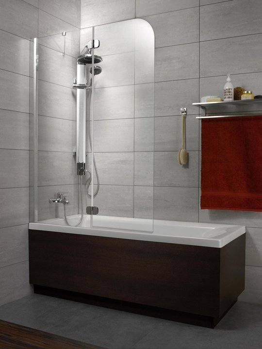 Распашная шторка для ванны Radaway Torrenta PND 121L (201203-101NL) Radaway Torrenta Розпашні