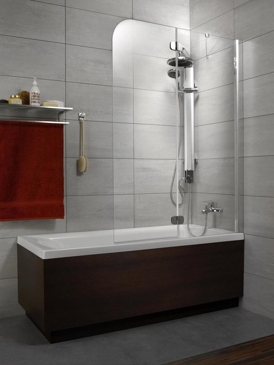 Розпашна шторка для ванни Radaway Torrenta PND 121R (201203-101nr) Radaway Torrenta Розпашні