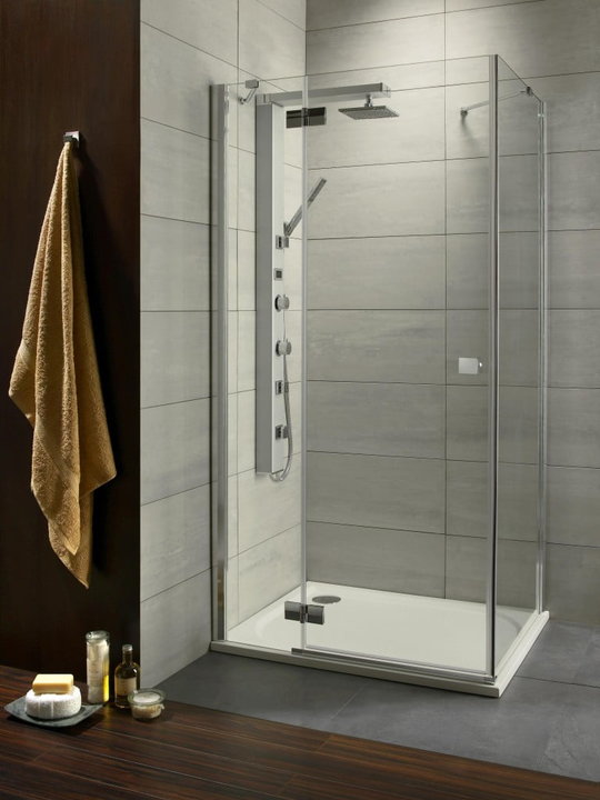 Душевая кабина Radaway Almatea KDJ 100Lx80 (32142-01-12NL) Прямоугольные Полупрозрачное