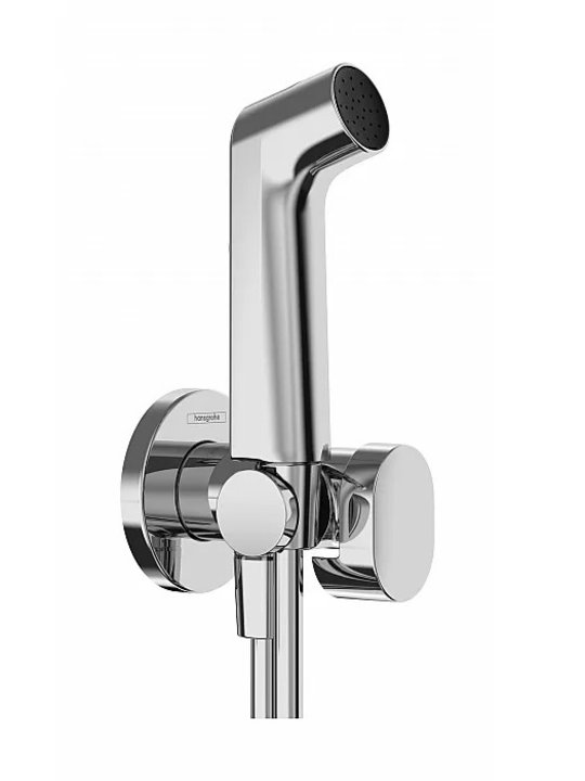 Гигиенический душ Hansgrohe Bidette 1jet S на холодную воду, хром (29230000) Гигиенические души Хром