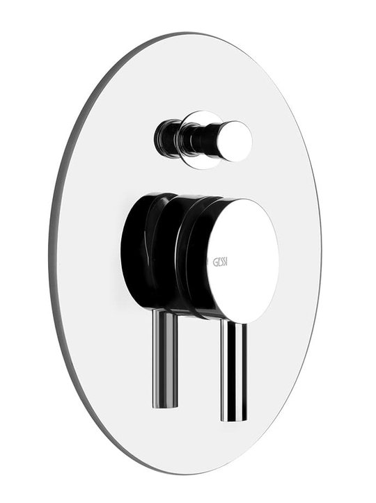Смеситель Gessi Ovale (44704-031) Для ванны, Для душа Хром