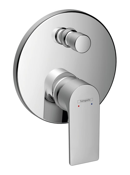 Смеситель скрытого монтажа для душа Hansgrohe Rebris Е, хром (72468000) Для душа Хром