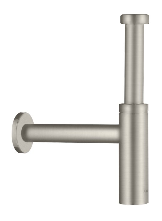 Сифон для раковин Axor Flowstar S, Stainless Steel Optic (51305800) Для раковин Полный комплект