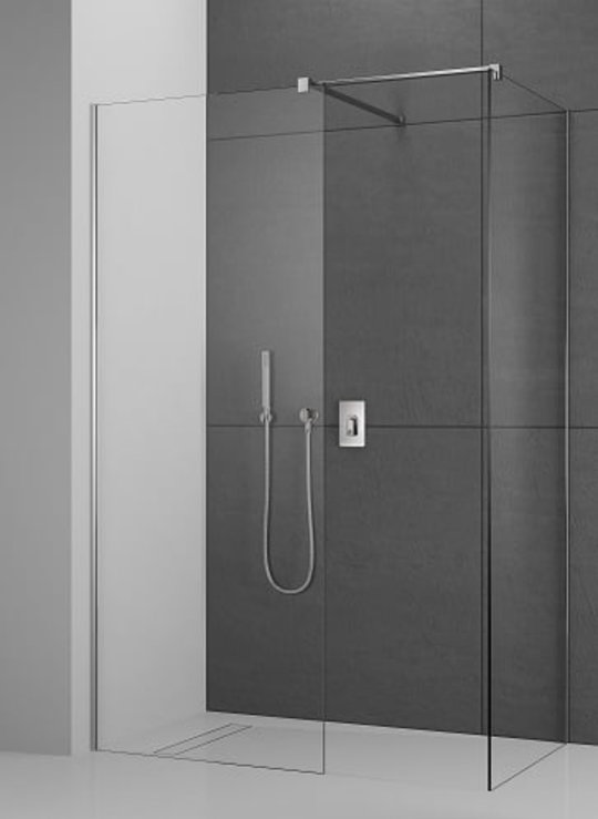 Душевая перегородка Radaway Modo New III 110x75 см (389114-01-01+389075-01-01+389000-01) walk-in Прозрачное