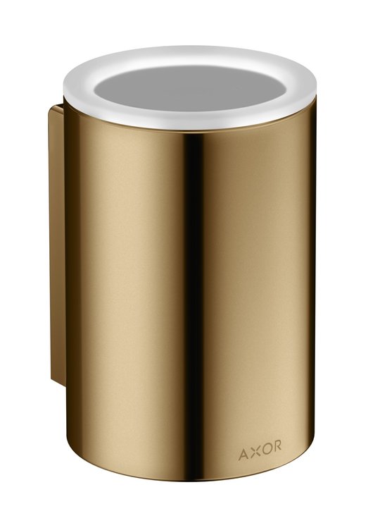 Стакан для зубных щеток Axor Universal Circular, Polished Bronze (42804130) Стаканы для зубных щеток Axor