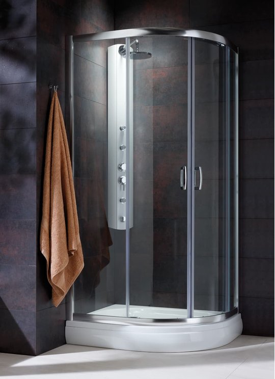 Душевая кабина Radaway Premium Plus E 1900 120х90 (30493-01-08N) Радиусные асимметричные Затемненное