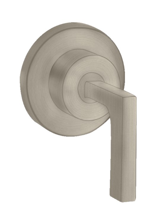 Вентиль для прихованого монтажу Axor Citterio, Brushed Nickel (39960820) Axor Коллекция Citterio Для ванни, Для раковини