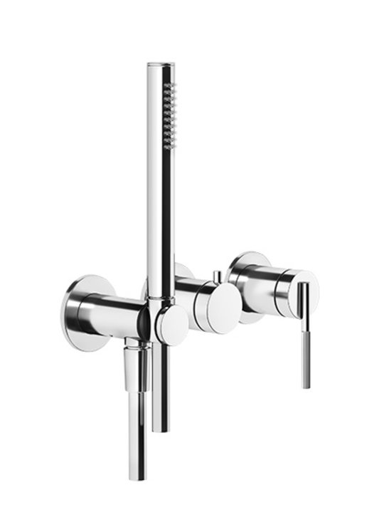 Змішувач для ванни Gessi Ingranaggio (63545-031) Для ванни, Для душа Хром