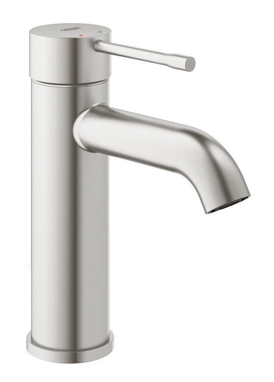 Смеситель для раковины Grohe Essence S-Size (23590DC1) Для раковины Нерж. сталь
