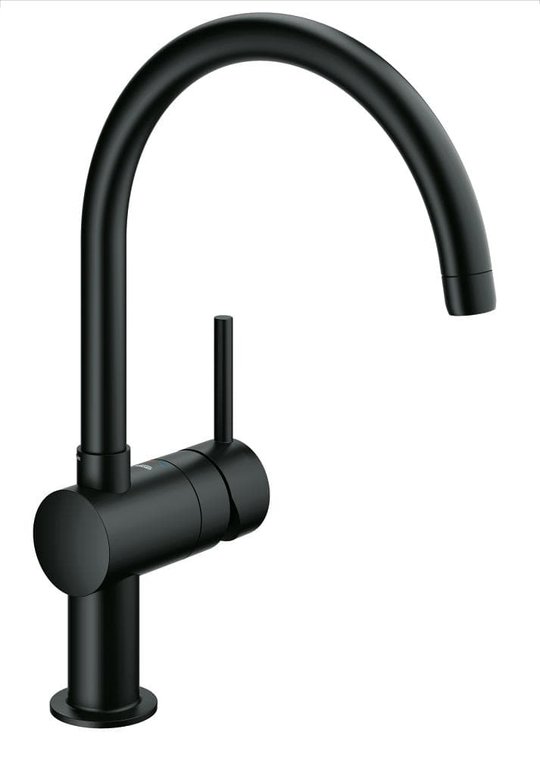 Змішувач для кухні Grohe Minta (32917KS0) Для кухні Чорний матовий