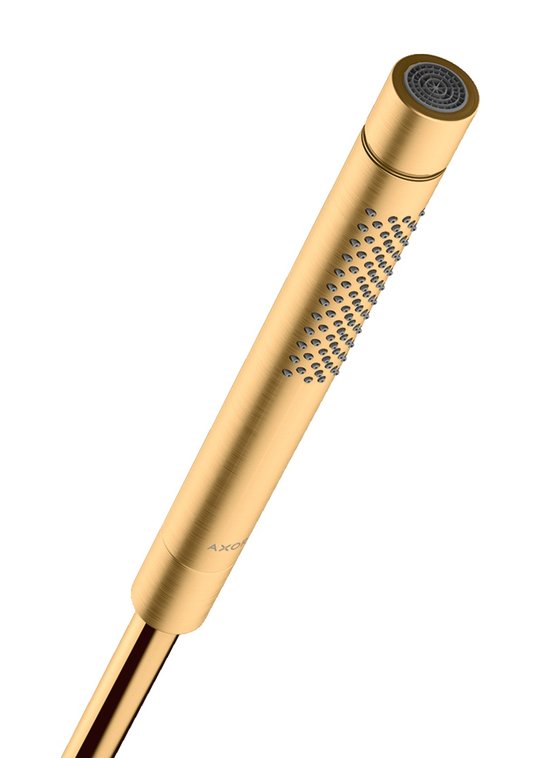 Ручной душ Axor MyEdition 2-х функциональный, Brushed Brass (28532950) Ручные души (лейки) Латунь
