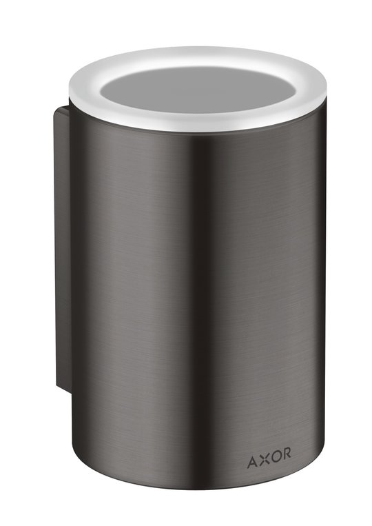 Стакан для зубных щеток Axor Universal Circular, Brushed Black Chrome (42804340) Стаканы для зубных щеток Axor